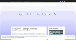 Desktop Screenshot of gehitmusiken.com